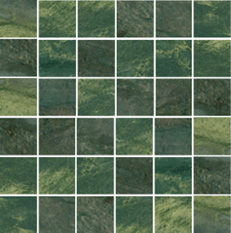 Aquarela Green Nat Mos 5X5 30X30