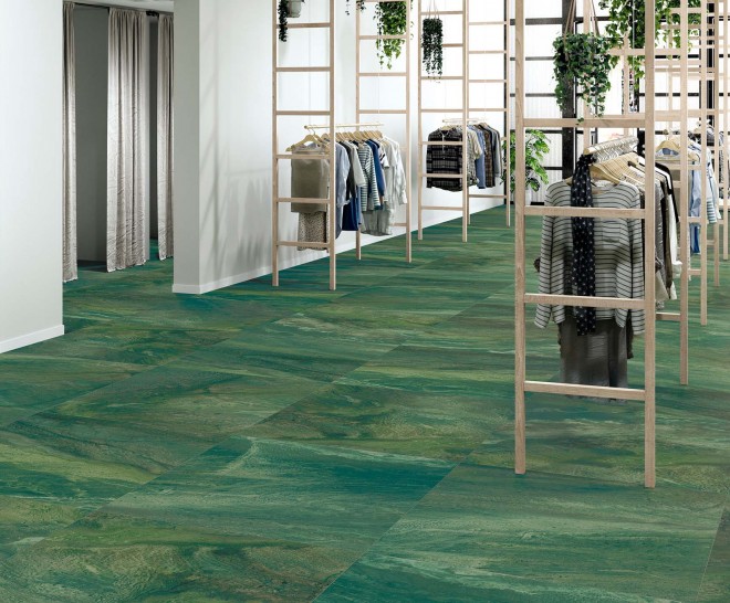 Aquarela Green Natural 50X100