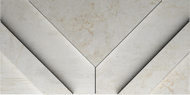 Cast Iron White Nat Decor Ramp 30X60