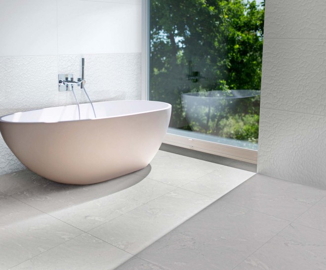 Elements White Crack Glossy 45X120