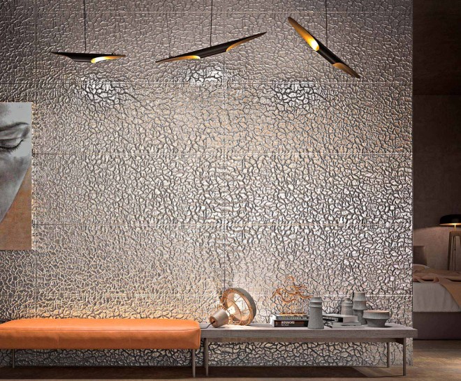 Elements Silver Crack Glossy 45X120