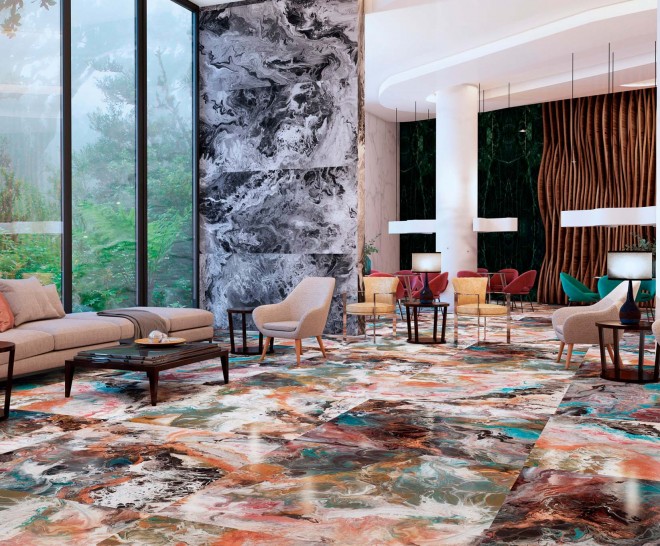 Suelos de mármol: un recurso de diseño