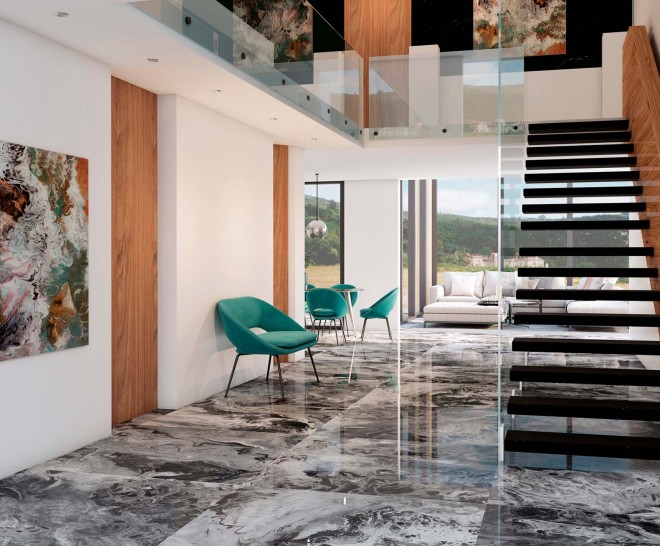 Fluid Multicolor Polished 120X120