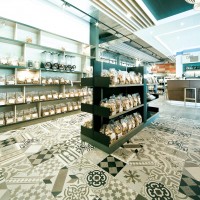 Hydraulic Patchwork Natural 30X30