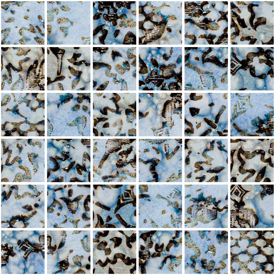 Inedita Blue Nat Mos 5X5 30X30