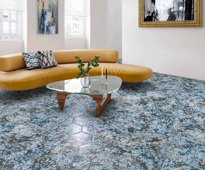 Inedita Blue Natural 50X100