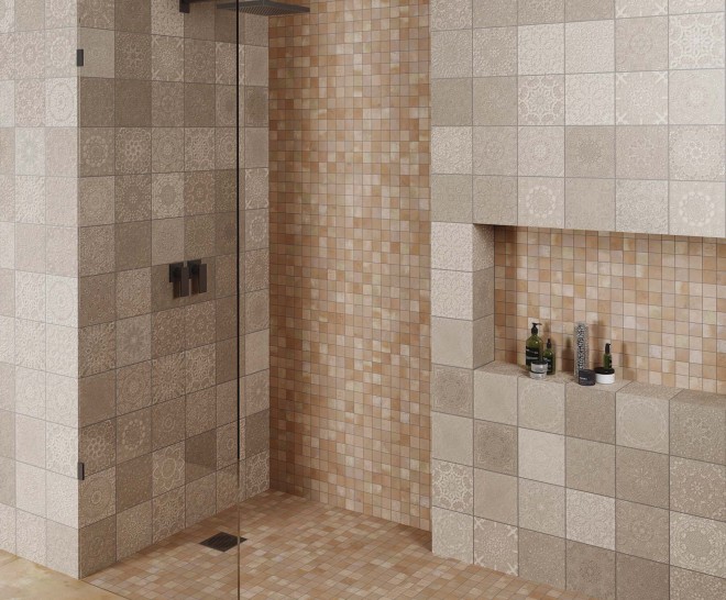 Mandala Beige Pre-Scored-20 60X60