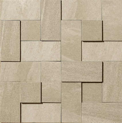 Materia Beige Nat Mosai Brick 30X30