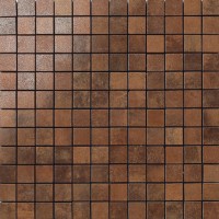 Metal Copper Lappato Mosaico 2,5X2,5 Mos 30X30