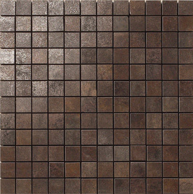 Metal Titanium Lappato Mosaico 2,5X2,5 Mos 30X30