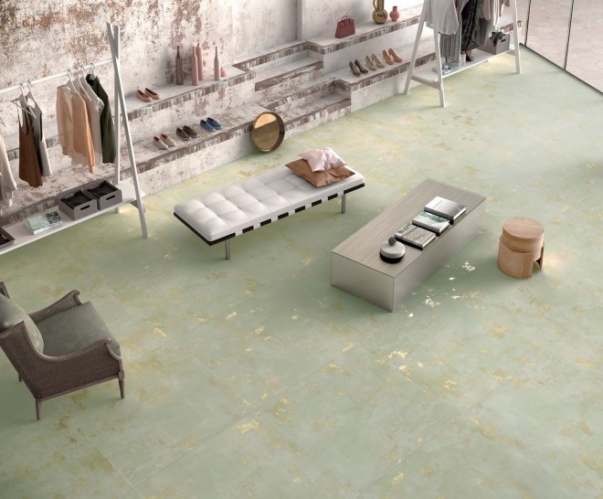 Mood Green Natural 100X100