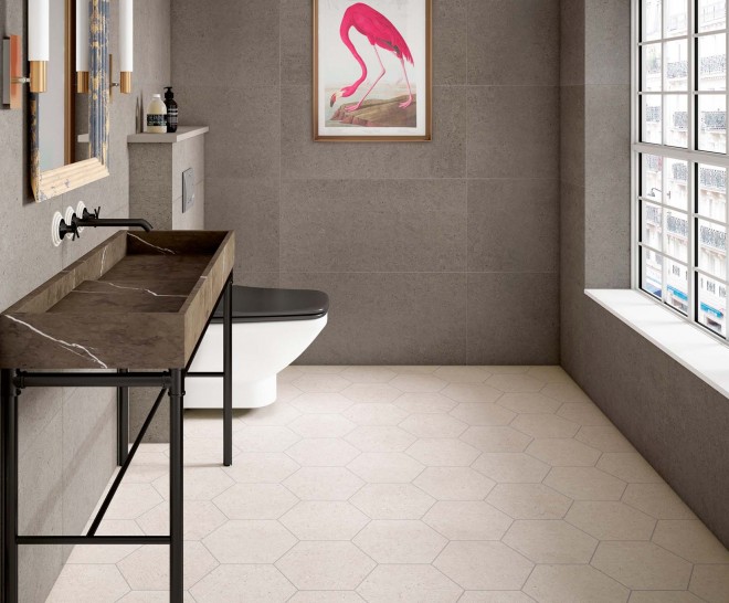 Nanoconcept White Mix Hexagon Hex 25X30