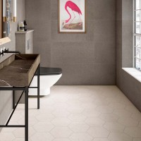 Nanoconcept White Mix Hexagon Hex 25X30