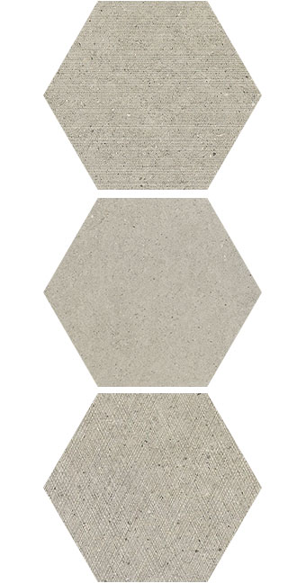Nanoconcept Grey Mix Hexagon Hex 25X30
