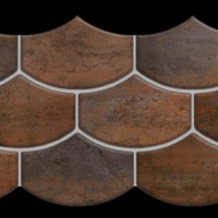 Nanocorten Copper Lappato Mosaico Flake 15X45