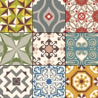 North Patchwork Pre-Scored-20 60X60