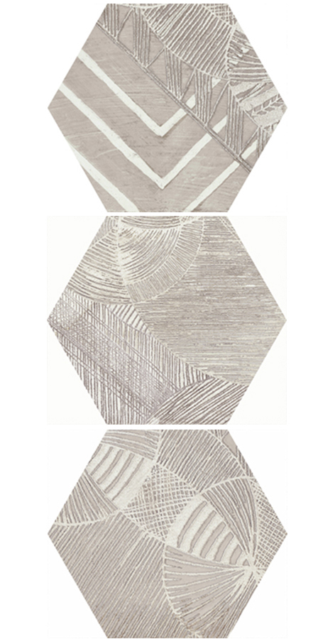 North Sand Decor Nonslip Hex Hex 25X30