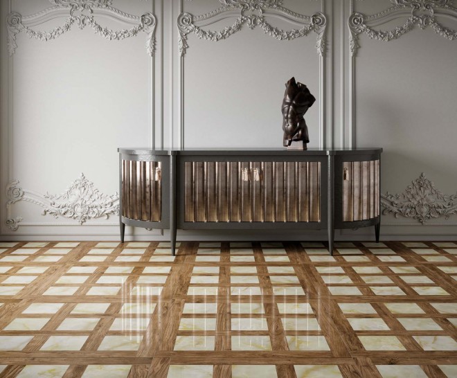 Onice Ambar Decor Pulido 60X60