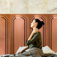 Onice Bronze Boiserie Glossy 45X120