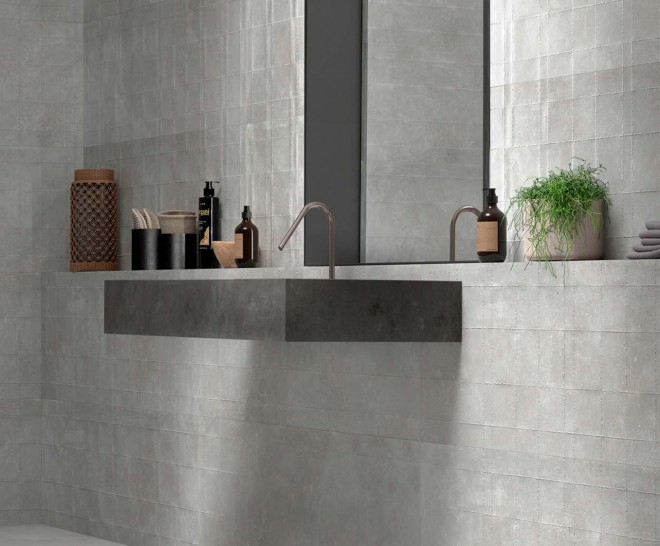 Ozone Grey Frame Matt 45X120