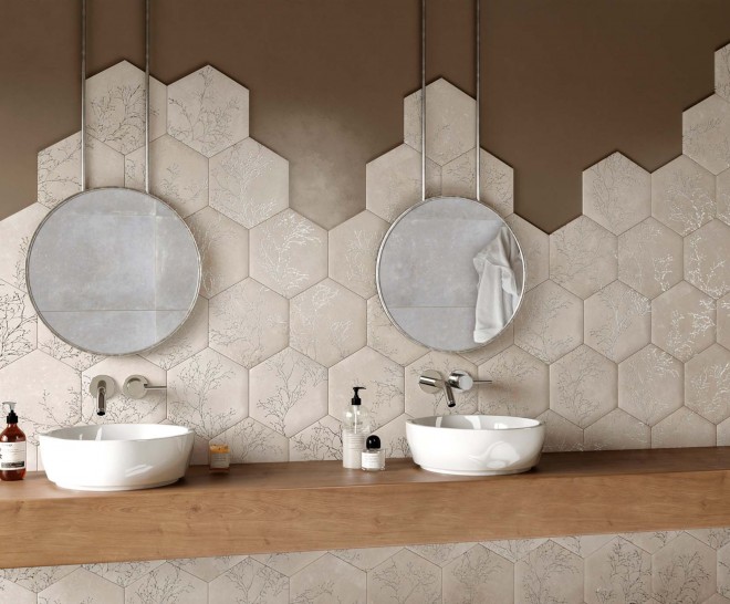 Combinaciones de azulejos para baños, creatividad sin límites