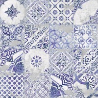 Ozone Blue Decor 60X60