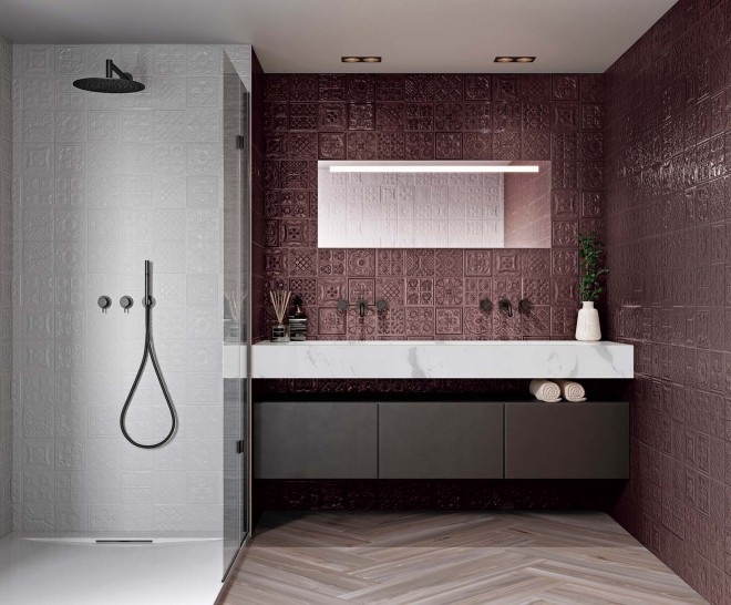 Paladio Titanium Decor 45X120