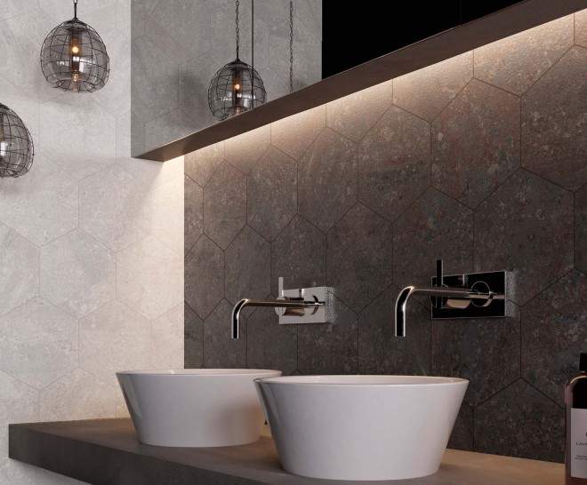 Rust White Natural 50X100