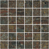 Rust Green Nat Mos 5X5 30X30