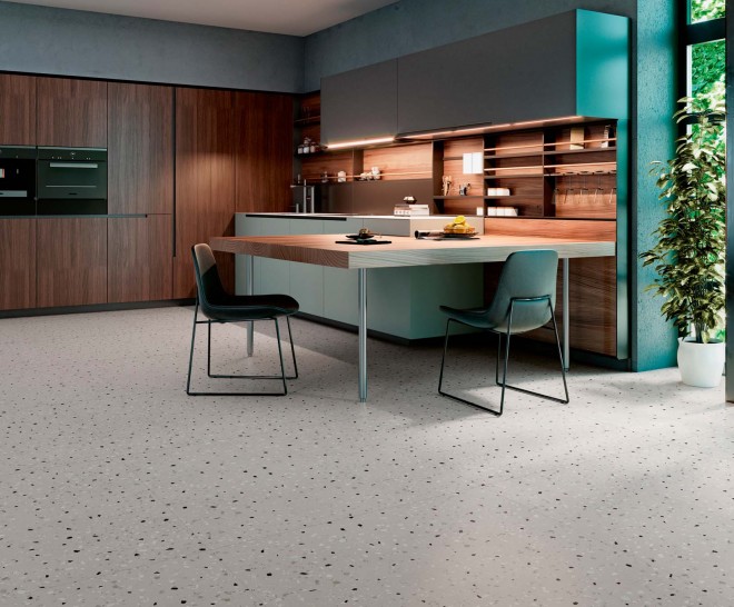 South Grey Natural Hexagon Hex 25X30