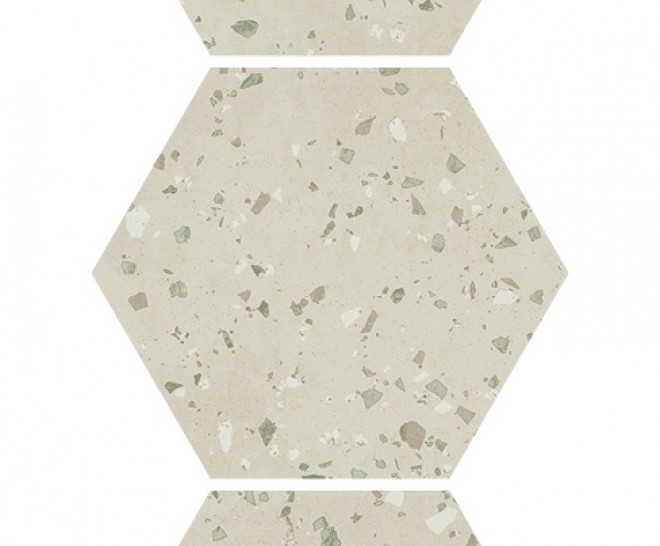 South Green Natural Hexagon Hex 25X30