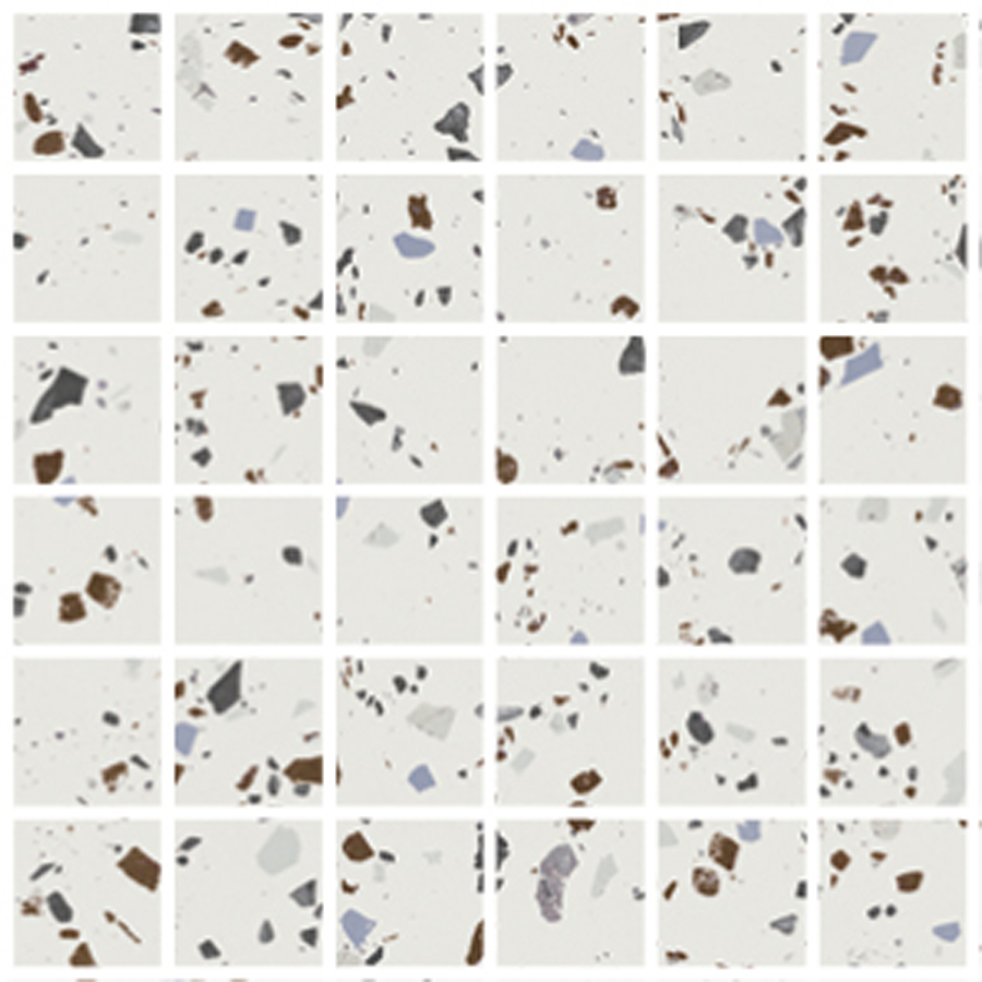 South White Nat Mos 5X5 30X30