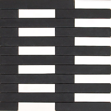 Spectrum Black Satinado Mosaico Link 30X30