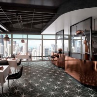 Starline Black Natural Hexagon Hex 25X30