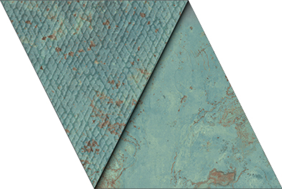 Zinc Green Decor Ramp 30X30